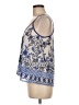 Fun & Flirt 100% Polyester Blue Sleeveless Blouse Size M - photo 5