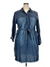 J Gee Blue Casual Dress Size 2X - photo 1