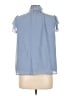 CeCe Blue Sleeveless Blouse Size L - photo 2