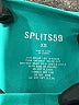 Splits 59 Solid Teal Athletic Shorts Size XS - photo 3