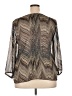 Daniel Rainn Gray 3/4 Sleeve Blouse Size XXL (estimated) - photo 2