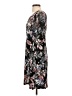 Connected Apparel Print Black Casual Dress Size 4 - photo 5