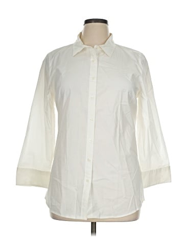 J.Crew 3/4 Sleeve Button-Down Shirt (view 1)