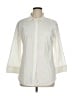 J.Crew Ivory 3/4 Sleeve Button-Down Shirt Size XL (tall) - photo 1