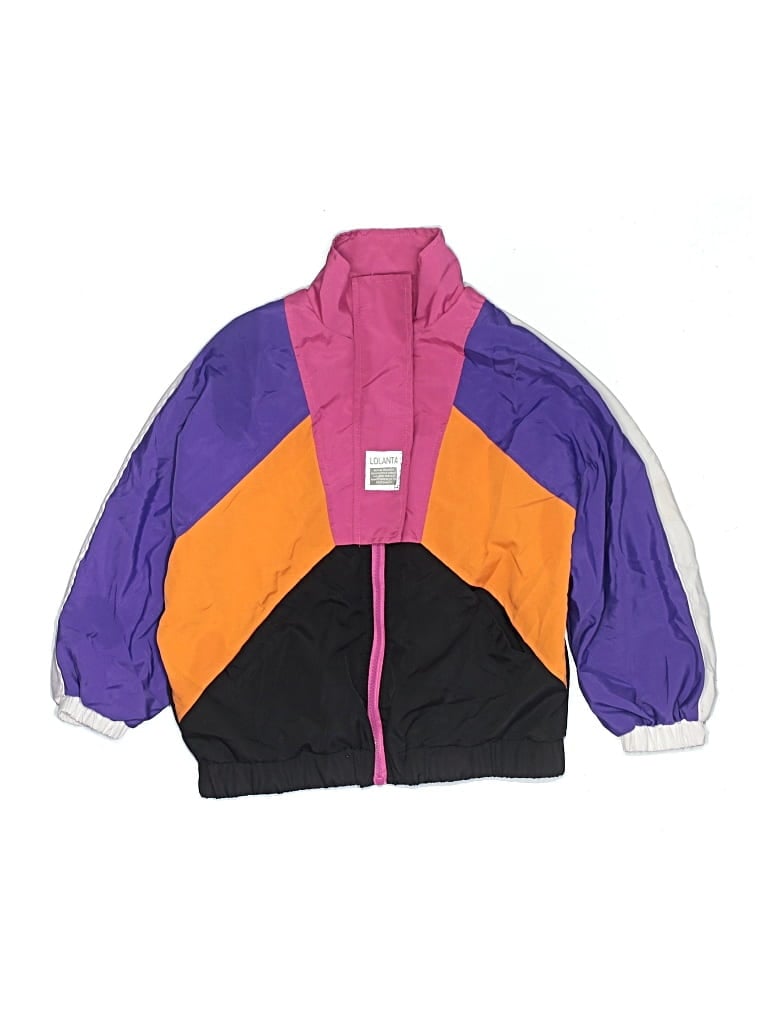 Pre-owned Assorted Brands Kids' Track Jacket In Purple