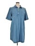Karen Scott 100% Cotton Blue Short Sleeve Top Size XL - photo 1