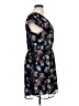 Daniel Rainn 100% Polyester Print Blue Casual Dress Size XL - photo 4
