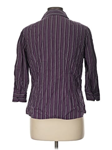 St. John's Bay 3/4 Sleeve Button-Down Shirt (view 2)
