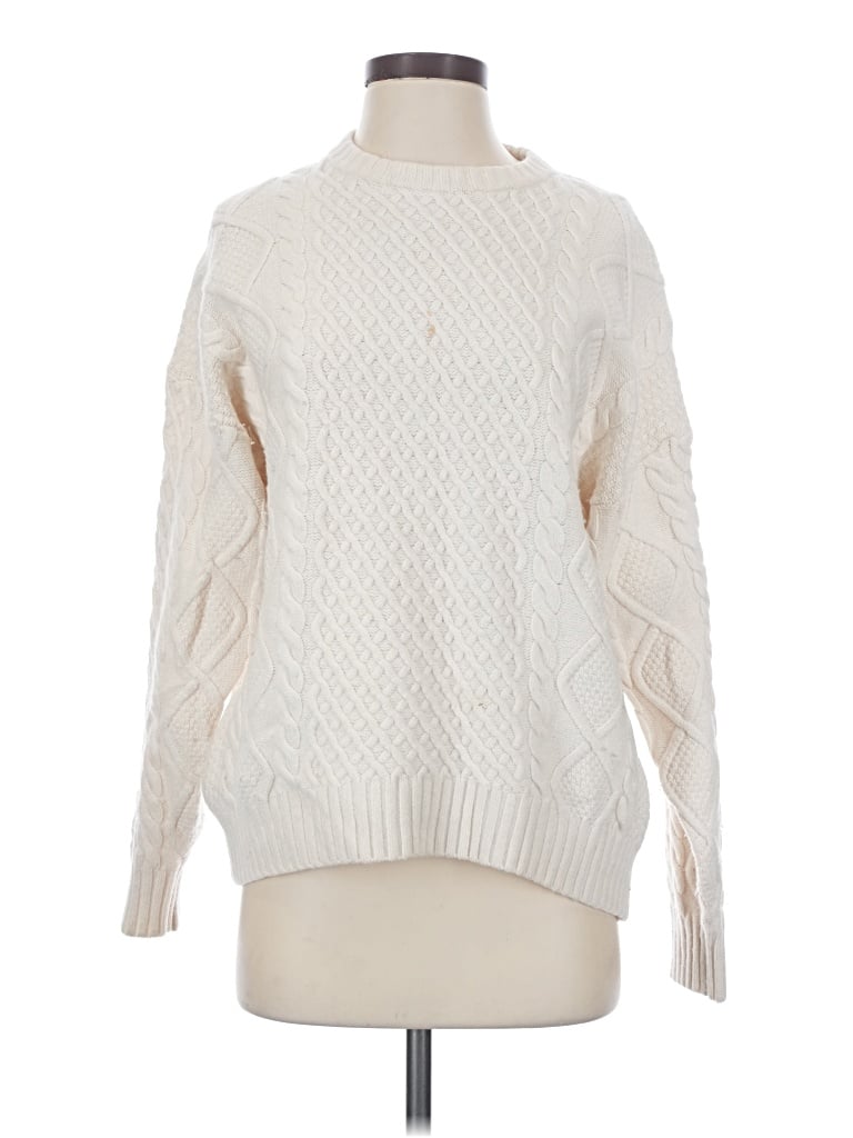 Pre-owned Sunday Best Pullover Sweater In Ivory