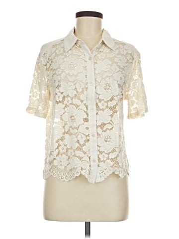 Nine West Short Sleeve Blouse (view 1)