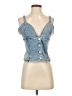OAT Blue Sleeveless Top Size S - photo 1