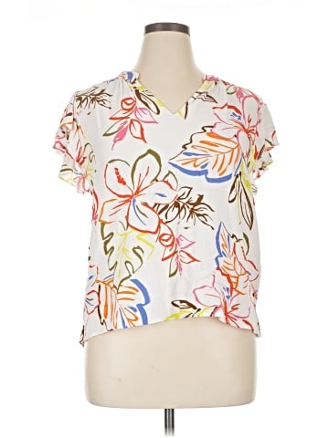 CeCe Short Sleeve Blouse (view 1)