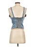 OAT Blue Sleeveless Top Size S - photo 2