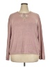 Kate Hill Pink Pullover Sweater Size 3X - photo 1