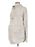 Isabel Maternity Gray Pullover Sweater Size Lg Maternity - photo 1