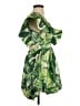 Love Tropical Green Cocktail Dress Size S - photo 4