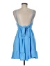 Altar'd State 100% Polyester Solid Blue Cocktail Dress Size M - photo 2