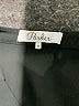 Parker 100% Polyester Black Long Sleeve Blouse Size M - photo 7
