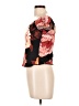 Guess Floral Black Short Sleeve T-Shirt Size L - photo 5