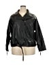 Max Studio 100% Polyurethane Black Jacket Size 2X - photo 1