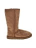 Ugg Australia 100% Leather Solid Brown Boots Size 6 - photo 1