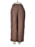 Flax 100% Linen Tweed Brown Linen Pants Size 6 (S) - photo 2