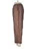 Flax 100% Linen Tweed Brown Linen Pants Size 6 (S) - photo 5