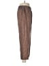 Flax 100% Linen Tweed Brown Linen Pants Size 6 (S) - photo 4