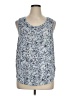 Athleta Blue Sleeveless Blouse Size 1X - photo 1