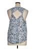 Athleta Blue Sleeveless Blouse Size 1X - photo 2