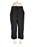 Marika Solid Black Casual Pants Size L - photo 1