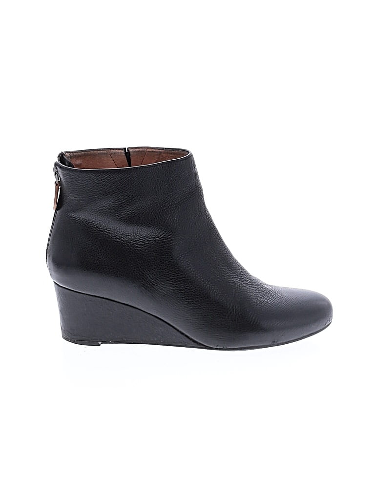 Pre-owned Gentle Souls Ankle Boots In Black