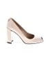 Stuart Weitzman 100% Leather Ivory Heels Size 5 1/2 - photo 1