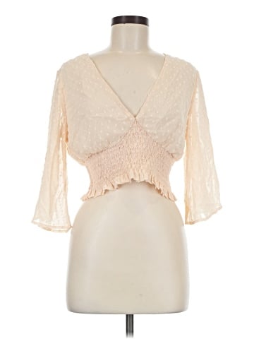 Lulus 3/4 Sleeve Blouse (view 1)