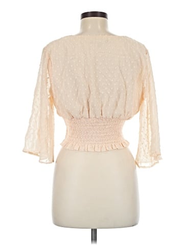 Lulus 3/4 Sleeve Blouse (view 2)