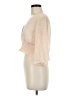 Lulus 100% Polyester Ivory 3/4 Sleeve Blouse Size M - photo 5