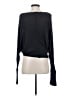 Free People Black Pullover Sweater Size S - photo 2