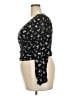 Wild Fable 100% Rayon Black Long Sleeve Blouse Size XXL - photo 5