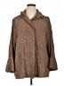 Travelers by Chico's 100% Polyester Brown Jacket Size XL (3) - photo 1