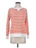 Made for Life Stripes Orange Pullover Sweater Size S - photo 1