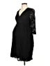 Pink Blush 100% Polyester Black Cocktail Dress Size Lg Maternity - photo 1