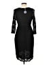 Pink Blush 100% Polyester Black Cocktail Dress Size Lg Maternity - photo 2