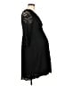 Pink Blush 100% Polyester Black Cocktail Dress Size Lg Maternity - photo 4
