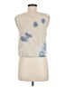 Roxy 100% Cotton Ivory Tank Top Size L - photo 2