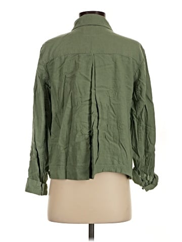 Lucky Brand 3/4 Sleeve Button-Down Shirt (view 2)