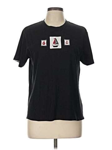 Christopher & Banks Short Sleeve T-Shirt (view 1)