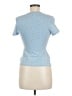 SKIMS Polka Dots Blue Short Sleeve Turtleneck Size M - photo 2