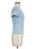 SKIMS Polka Dots Blue Short Sleeve Turtleneck Size M - photo 4