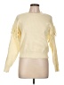 Nicole Miller Yellow Pullover Sweater Size L - photo 1