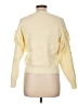 Nicole Miller Yellow Pullover Sweater Size L - photo 2